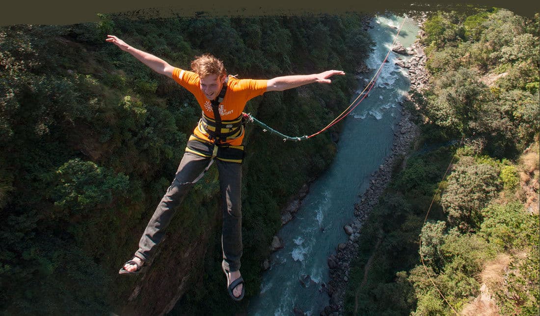Bungee Jumping in The Last Resort